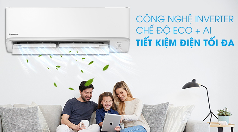 Điều hòa Panasonic 2 chiều Inverter 9000BTU CS-YZ9WKH-8  2